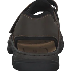 Rieker 25051, Klassische Sandalen, Herren, braun/schwarz