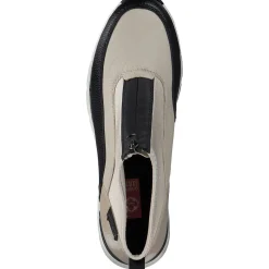 Rieker N6352, Stiefeletten, Damen, Schwarz/Weiss