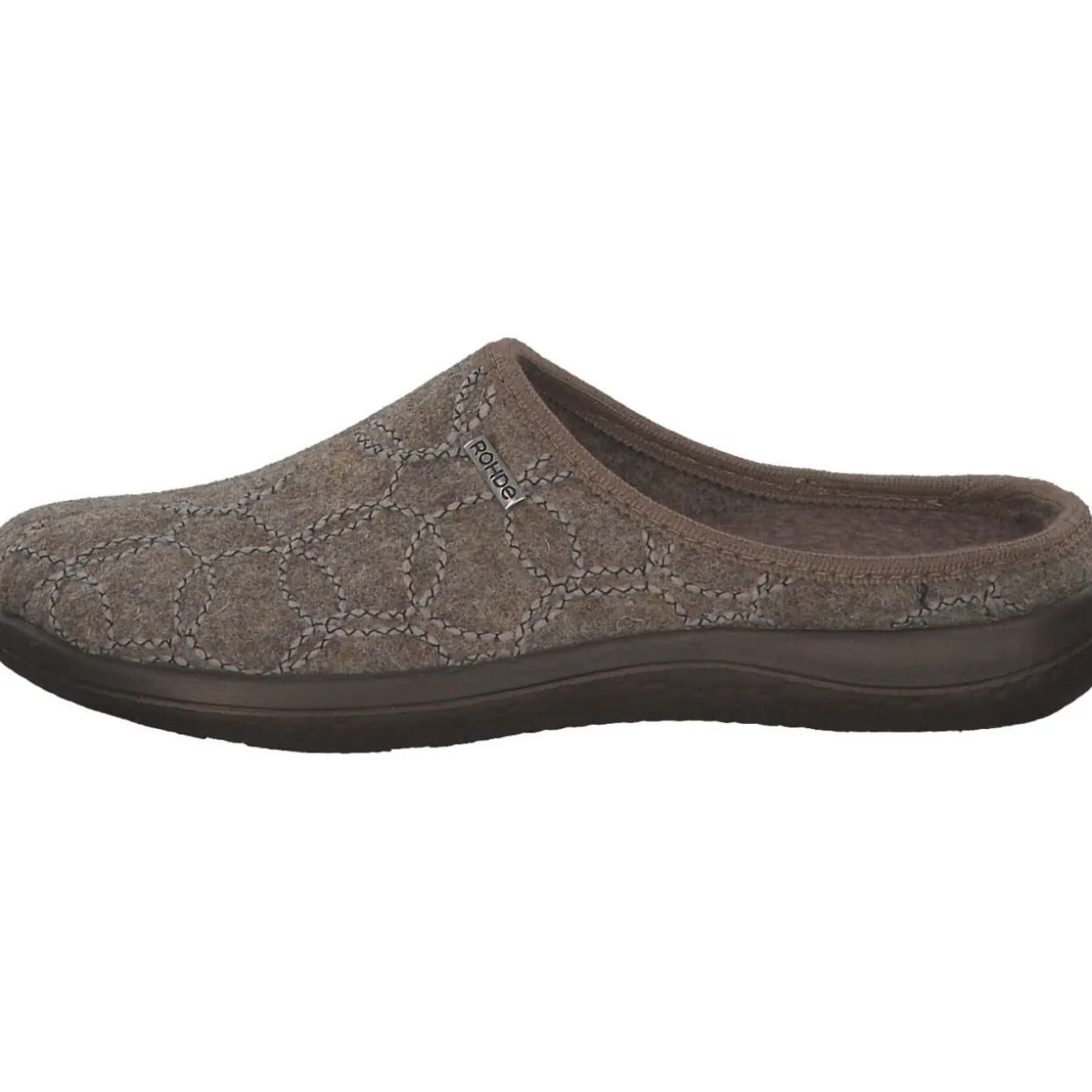 Rohde 6544/17 , Hausschuhe & Pantoffeln, Damen, Beige (Leinen)