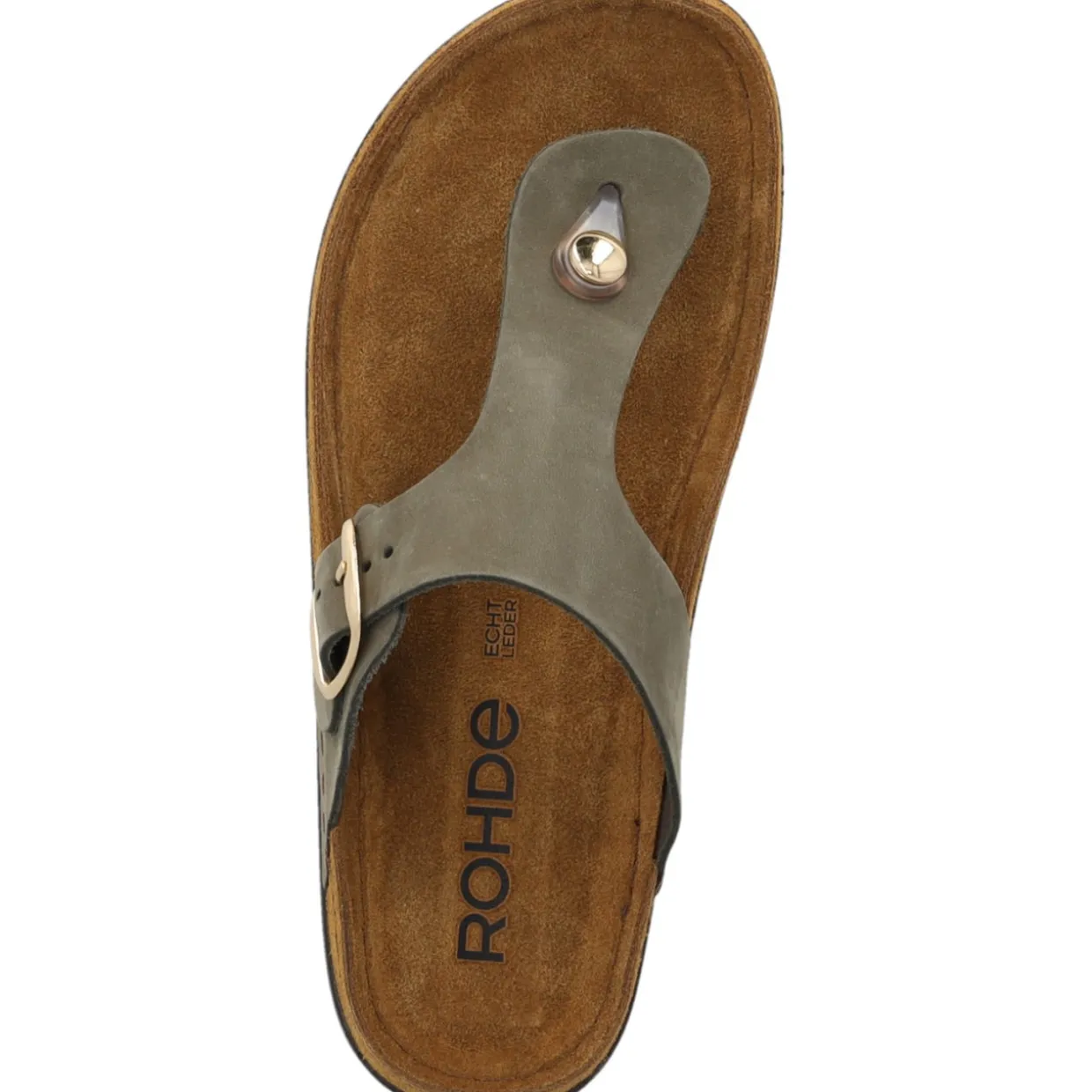 Rohde 5860, Hausschuhe & Pantoffeln, Damen, olive