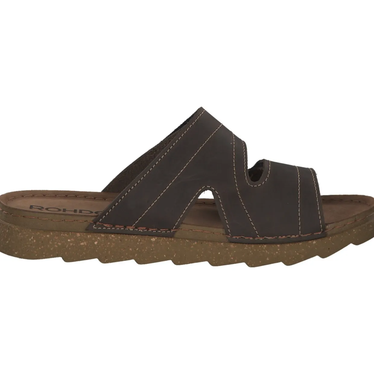 Rohde 5972, Pantoletten & Badeschuhe, Herren, MOCCA