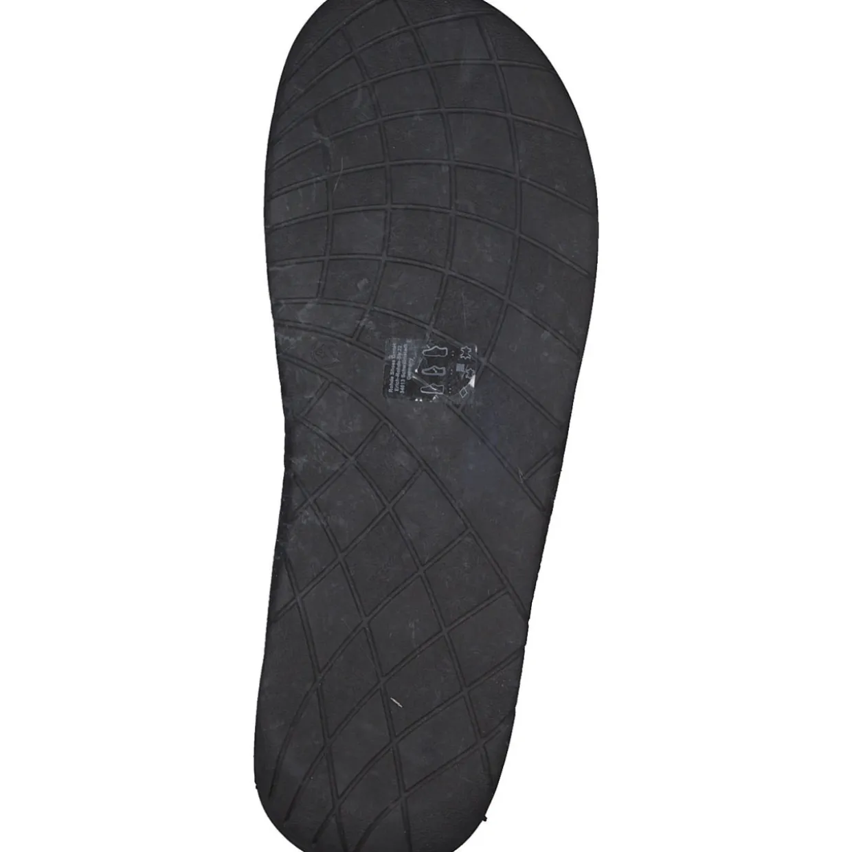 Rohde 6656, Pantoletten, Herren, Schwarz