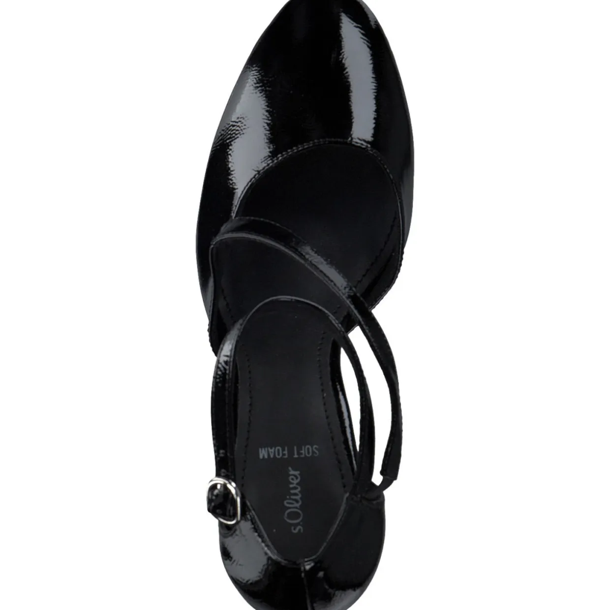 s. Oliver 24401-20, Klassische Pumps, Damen, BLACK PATENT