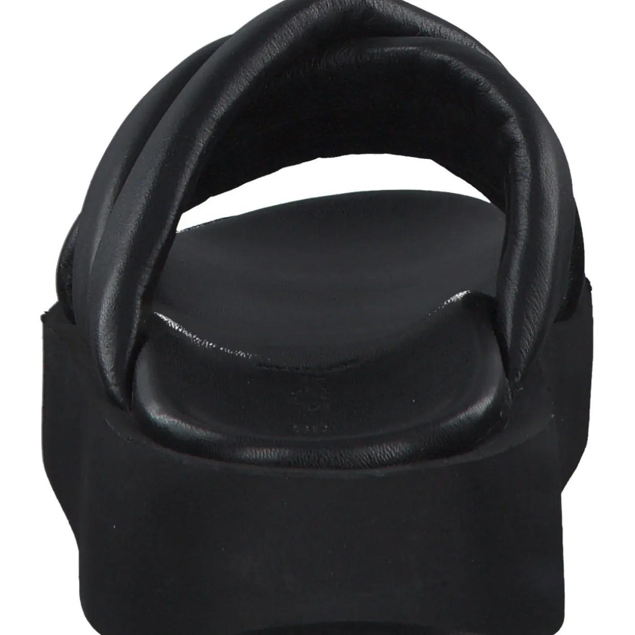 s. Oliver 27207, Plateau-Pantoletten, Damen, black