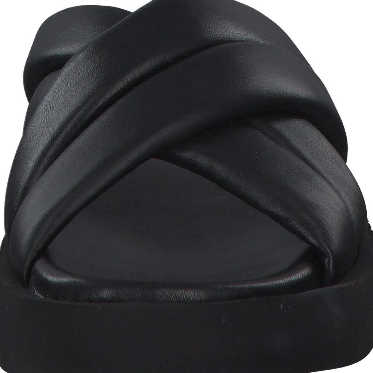 s. Oliver 27207, Plateau-Pantoletten, Damen, black