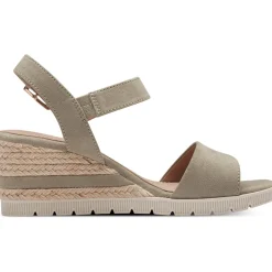 s. Oliver 28713, Plateau-Sandaletten, Damen, PISTACHIO