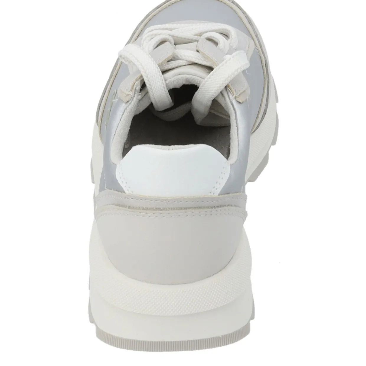 s. Oliver 23616, Schnürschuhe, Damen, platinum combi