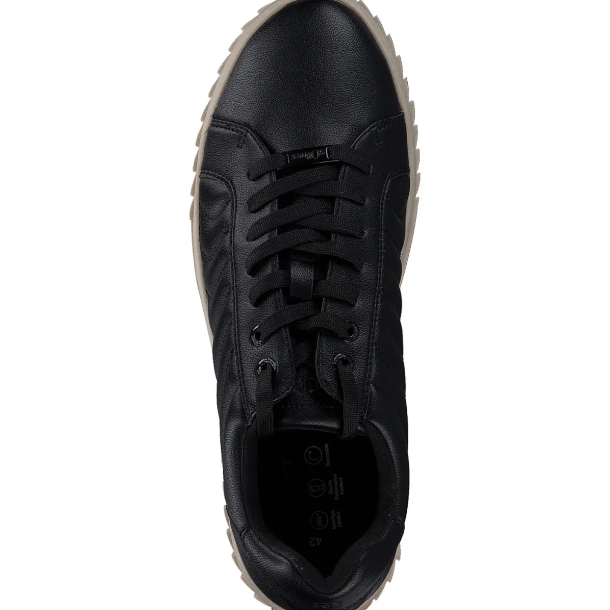 s. Oliver 23601, Schnürschuhe, Damen, Schwarz