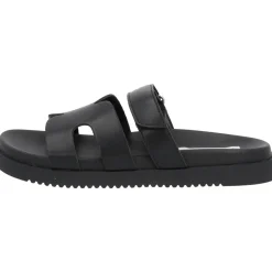 Steve Madden Missile SM11003028, Plateau-Pantoletten, Damen, black