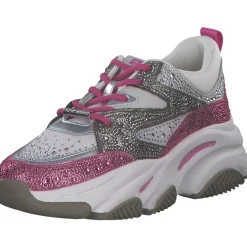 Steve Madden Privy SM19000082, Schnürschuhe, Damen, GREEN FOREST / PINK