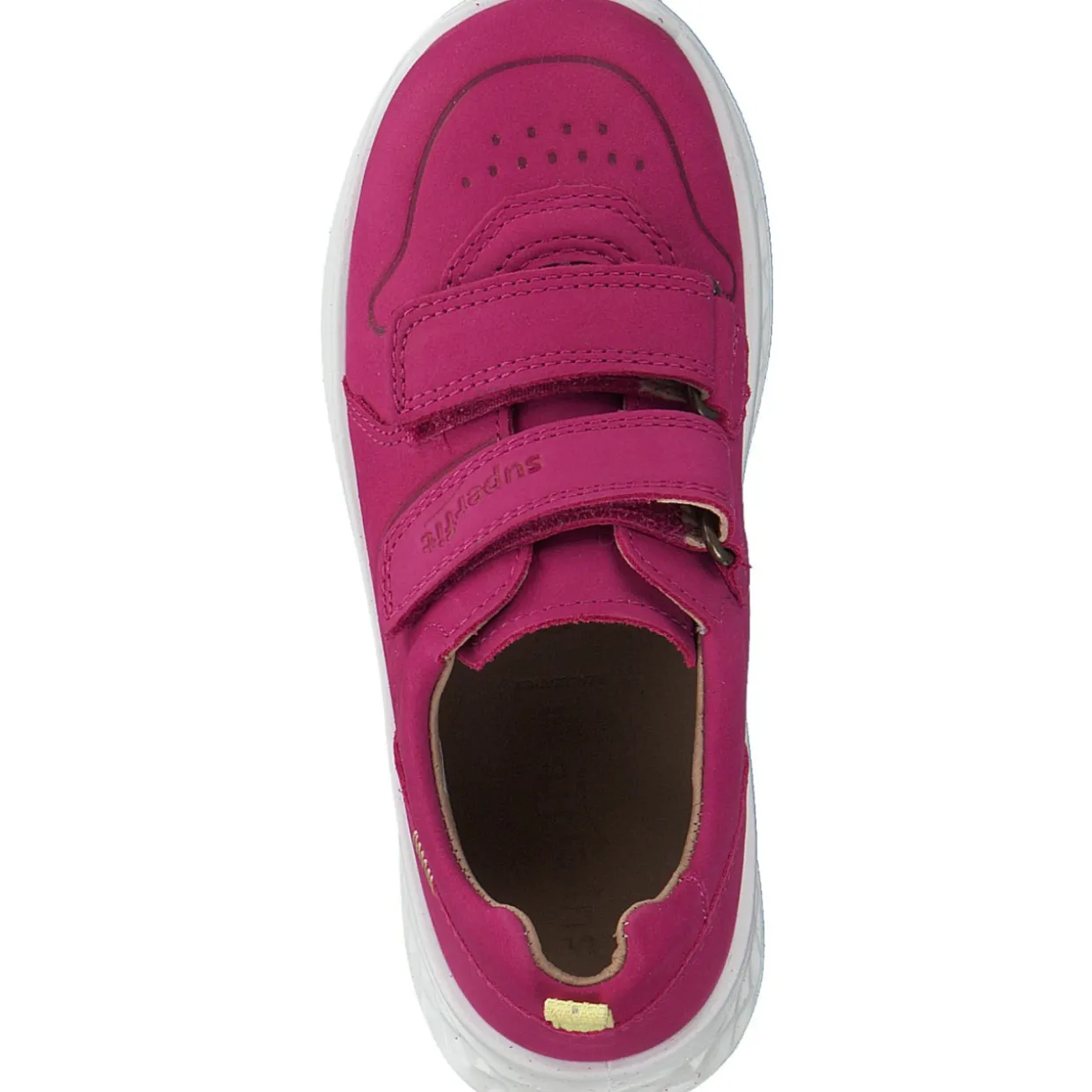 Superfit BREEZE 00365 W, Lauflernschuhe, Kinder, PINK/GELB