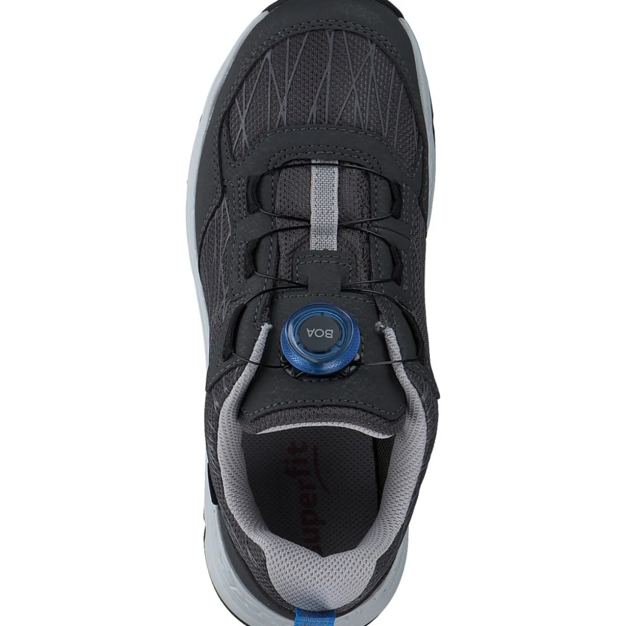 Superfit FREE RID 00561, Schnürschuhe, Kinder, Grau