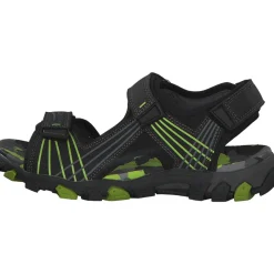 Superfit HENRY 00100, Sandalen (Kinder), Kinder, Schwarz (Schwarz Kombi)