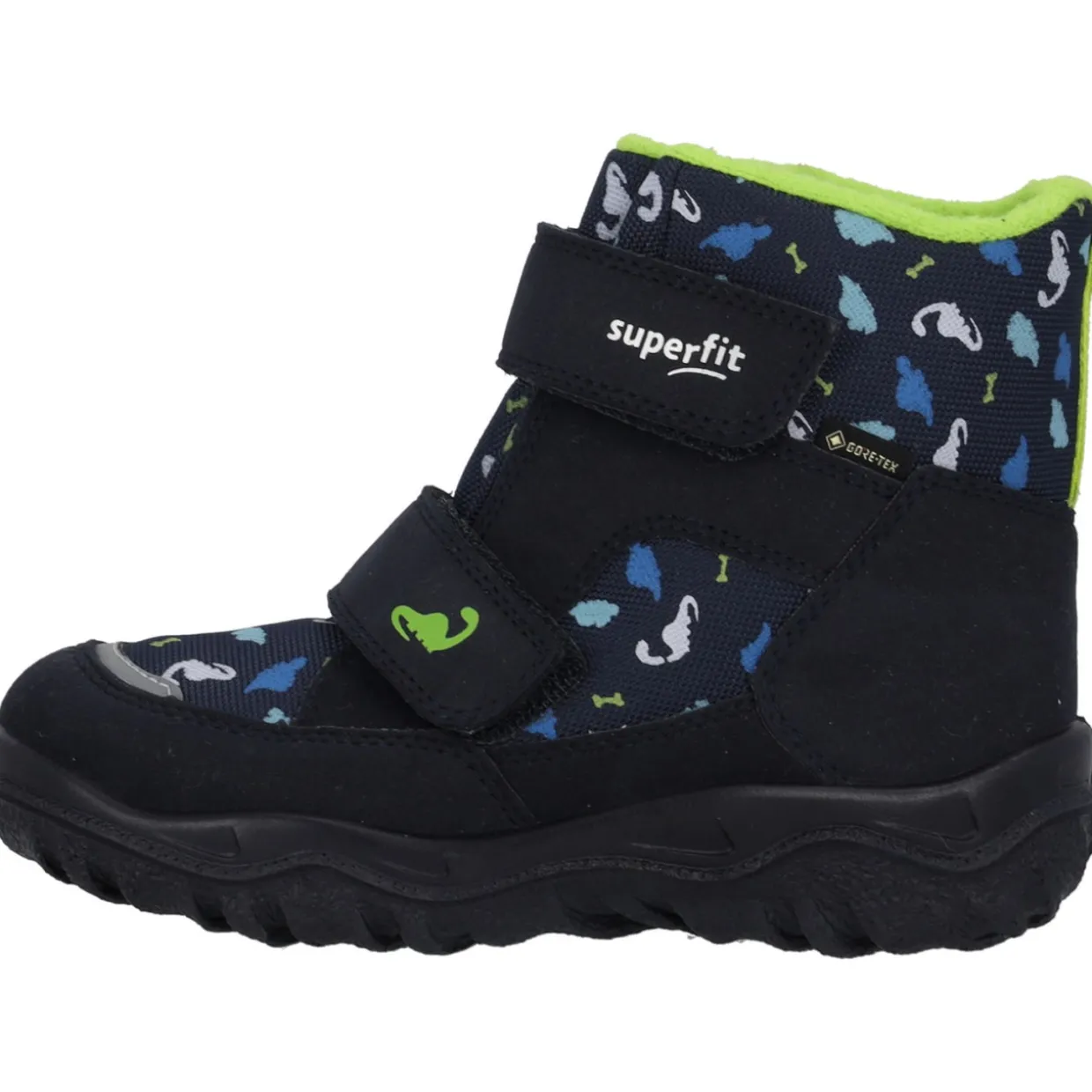 Superfit HUSKY1 006045 M, Lauflernschuhe, Kinder, BLAU/HELLGRÜN