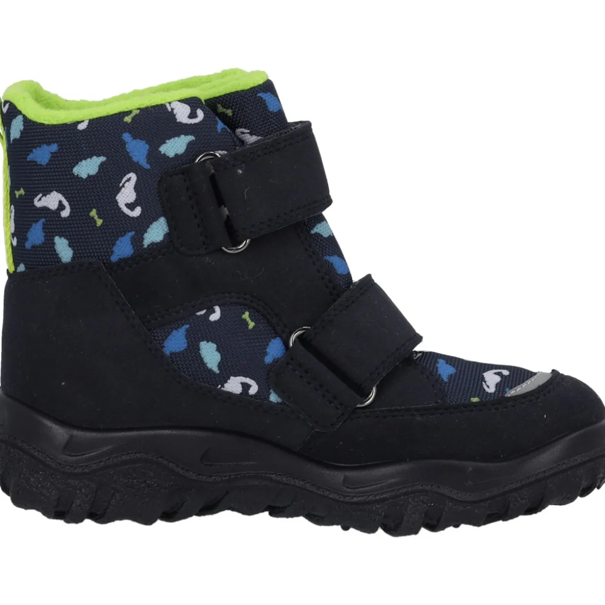 Superfit HUSKY1 006045 M, Lauflernschuhe, Kinder, BLAU/HELLGRÜN