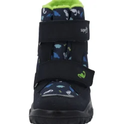 Superfit HUSKY1 006045 M, Lauflernschuhe, Kinder, BLAU/HELLGRÜN