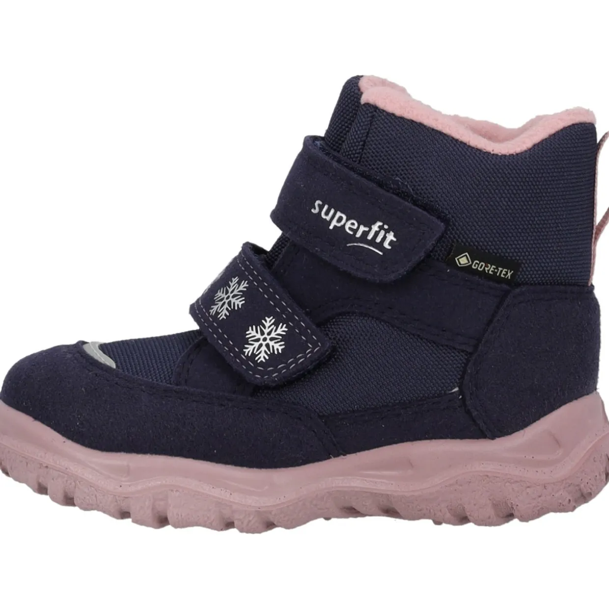 Superfit HUSKY1 006045 W, Lauflernschuhe, Kinder, BLAU/ROSA