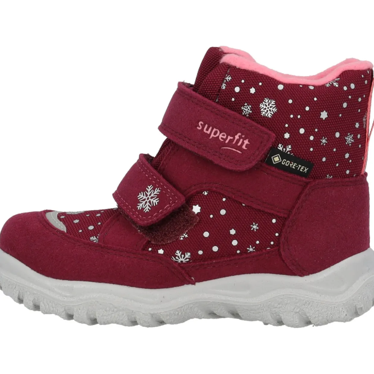 Superfit HUSKY1 006045 W, Lauflernschuhe, Kinder, ROT/ROSA