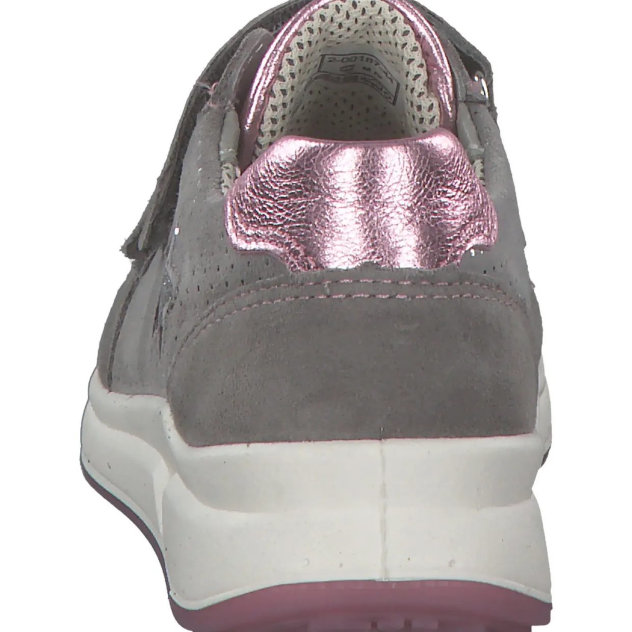 Superfit MERIDA 00187, Sneakers Low, Kinder, Grau (Smoke Kombi)