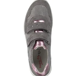 Superfit MERIDA 00187, Sneakers Low, Kinder, Grau (Smoke Kombi)