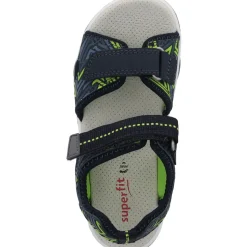 Superfit MIKE 3.0 09470, Sandaletten, Kinder, BLAU/HELLGRÜN