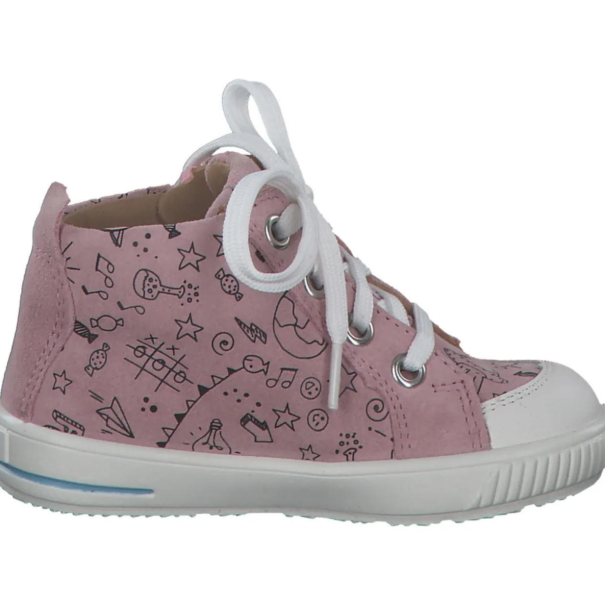 Superfit MOPPY 00362, Lauflernschuhe, Kinder, ROSA/WEIß