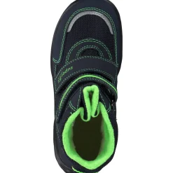 Superfit SNOWCAT 09030, Winterstiefel, Kinder, Grün (Blau/Grün)