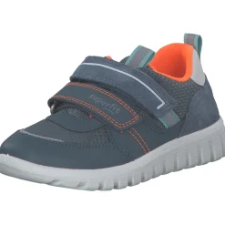 Superfit SPORT7 MINI 06203 M, Slipper (Kinder), Kinder, BLAU/ORANGE
