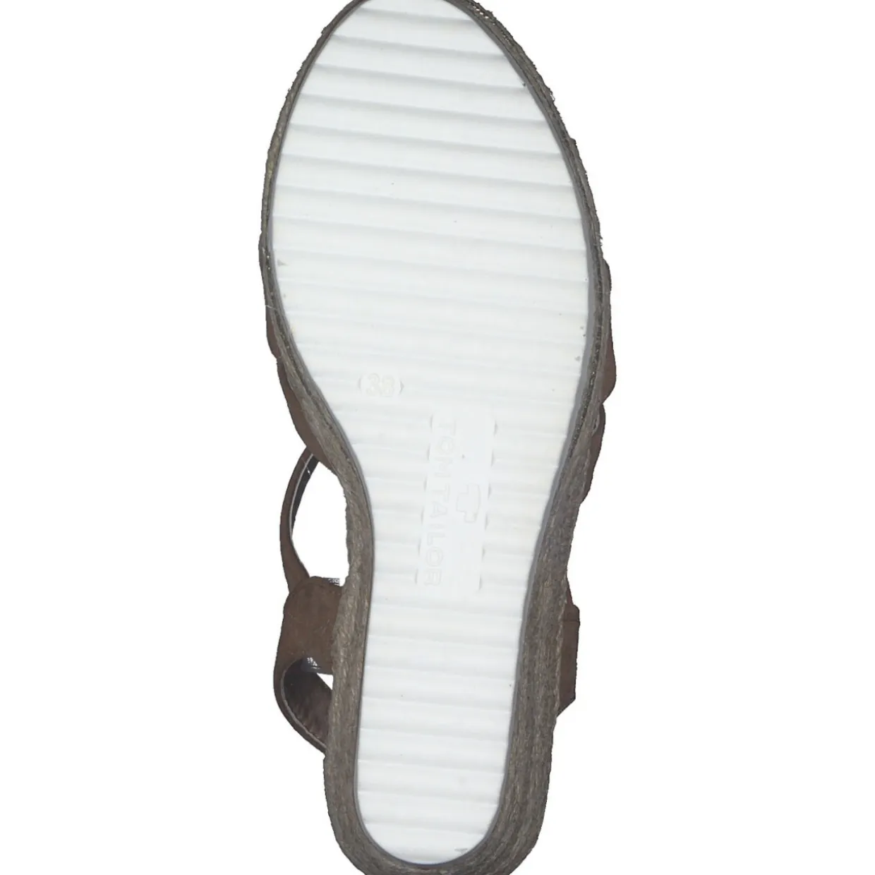 Tom Tailor 3290204, Keilsandaletten, Damen, Braun