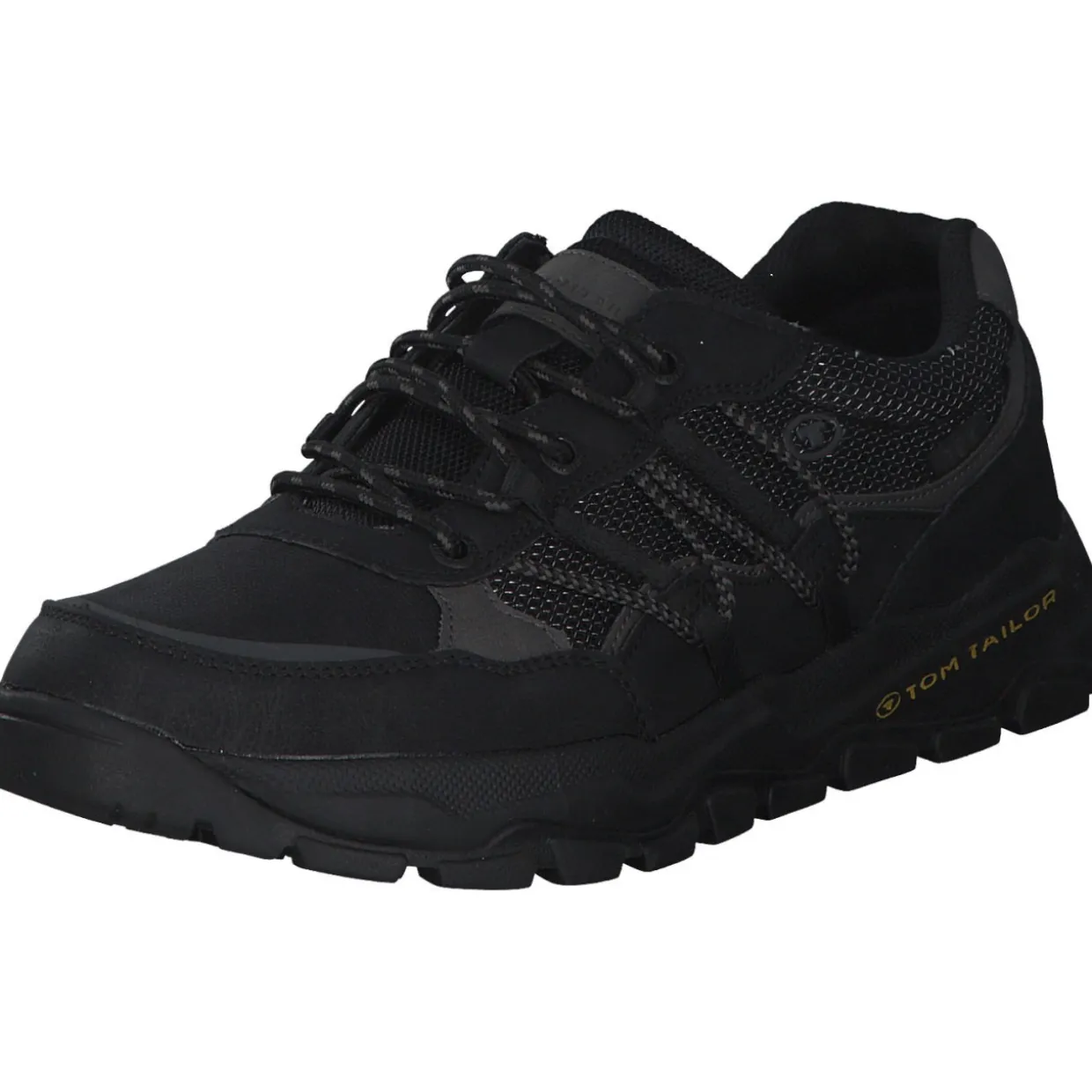 Tom Tailor 4283102, Sneakers Low, Herren, Black Black