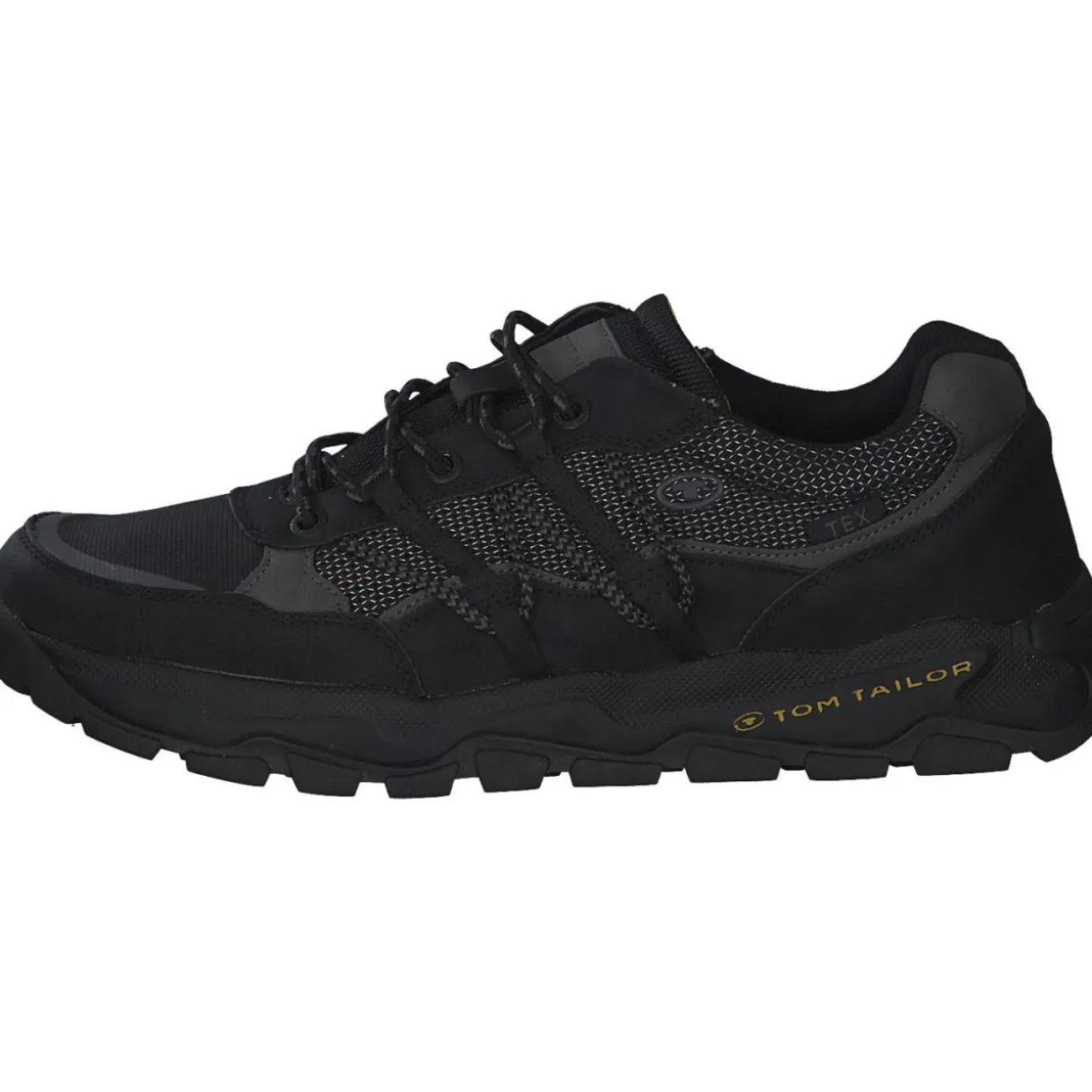 Tom Tailor 4283102, Sneakers Low, Herren, Black Black