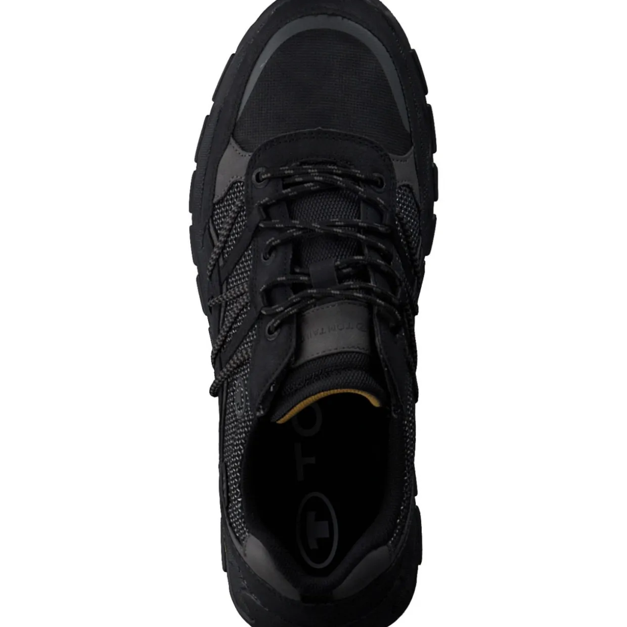 Tom Tailor 4283102, Sneakers Low, Herren, Black Black