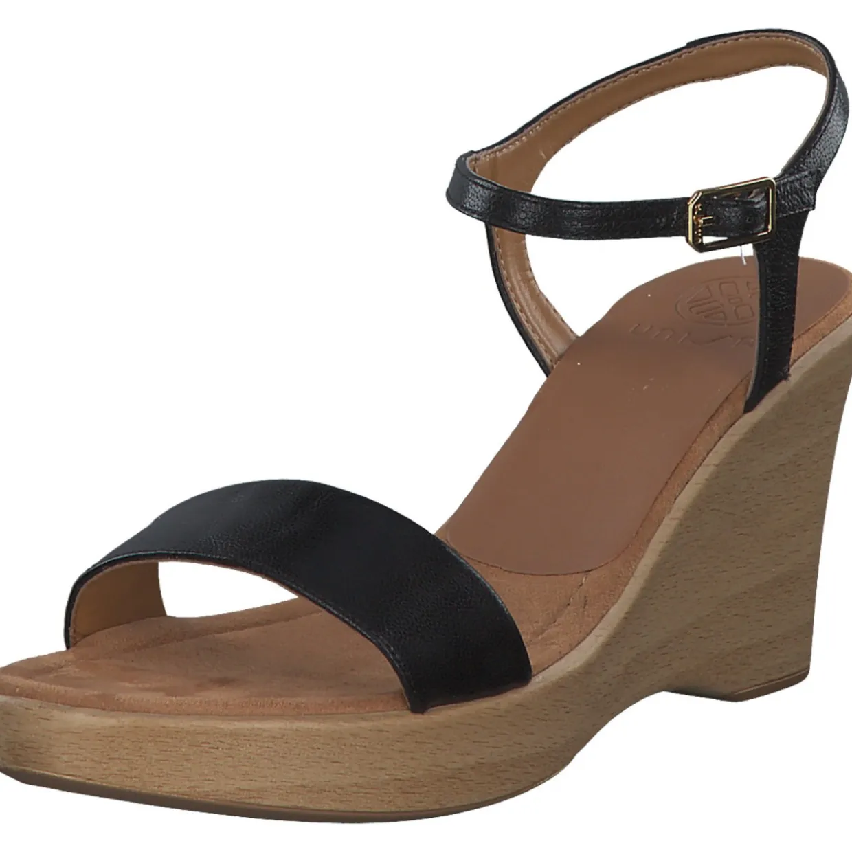 Unisa Rita, Plateau-Sandaletten, Damen, black