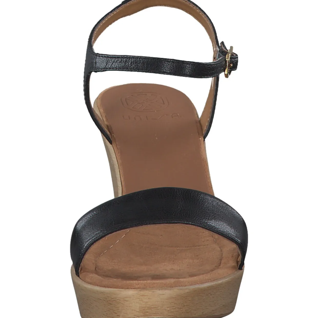 Unisa Rita, Plateau-Sandaletten, Damen, black