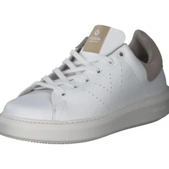 Viktoria 1263101, Sneakers Low, Damen, Beige/Weiß