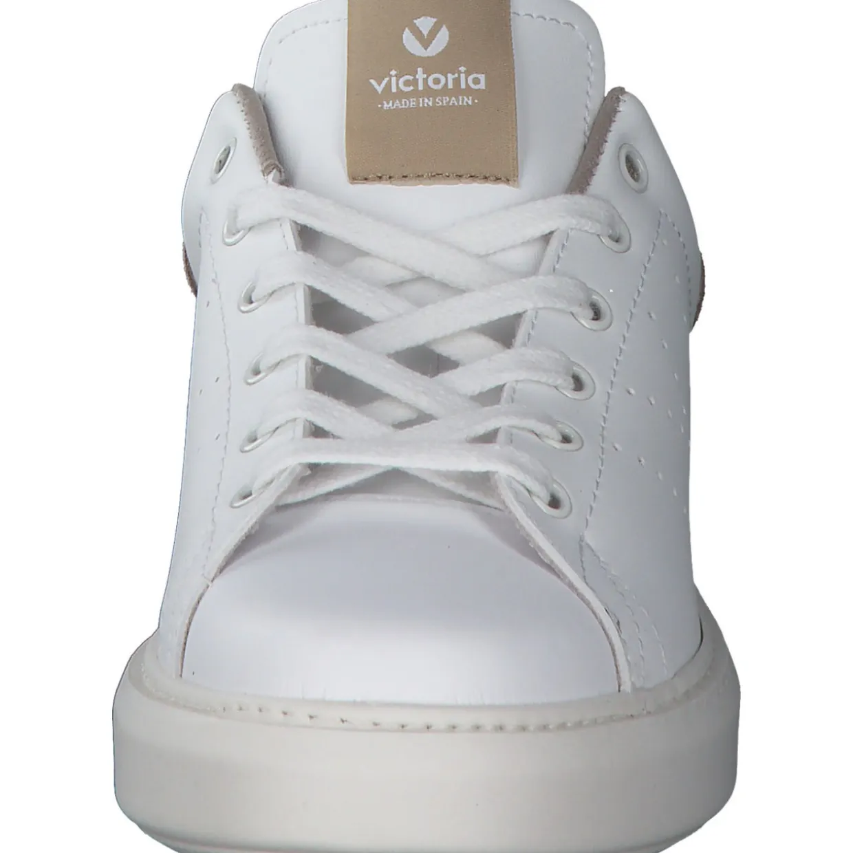 Viktoria 1263101, Sneakers Low, Damen, Beige/Weiß