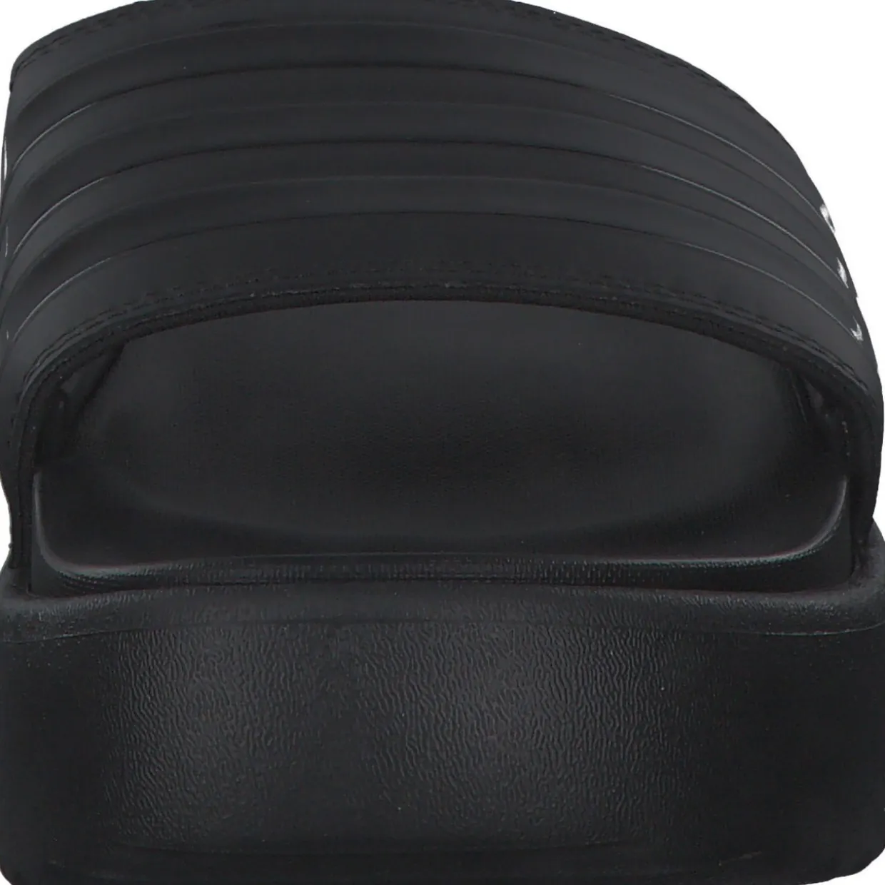 Adidas Adilette Platform, Badeschuhe, Damen, BLACK