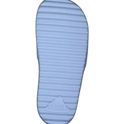 Adidas Adilette Platform, Badeschuhe, Damen, blue dawn/blue fusion met