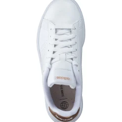Adidas Core Advantage W, Sneakers Low, Damen, Weiß (Weiß/Beige)