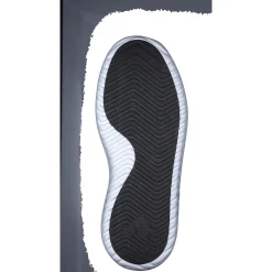 Adidas Grand Court Platform Suede, Schnürschuhe, Damen, Schwarz