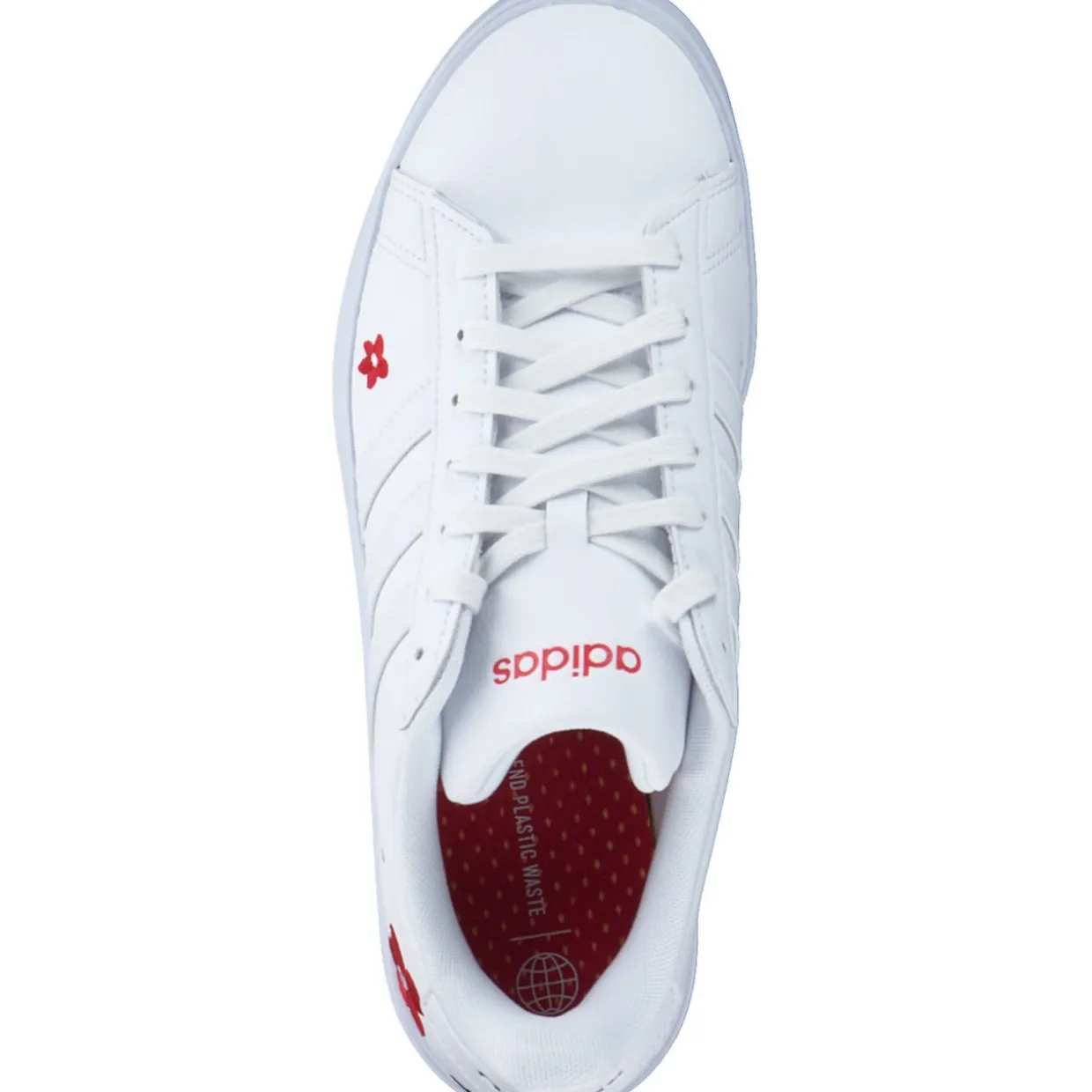 Adidas Grand Court 2.0 W, Sneakers Low, Damen, Weiß