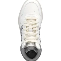 Adidas Hoops 3.0 MID W, Sneakers High, Damen, white/grey/gum4