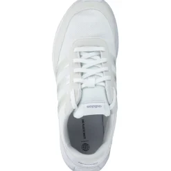 Adidas Run 70s K, Sneakers Low, Damen, ftwr white/silver met./core bl