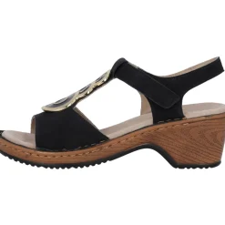 Ara Key West 20301, Plateau-Sandaletten, Damen, Blau
