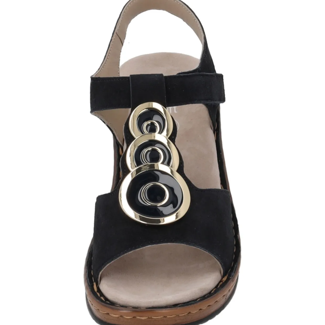 Ara Key West 20301, Plateau-Sandaletten, Damen, Blau