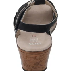 Ara Key West 20301, Plateau-Sandaletten, Damen, Blau
