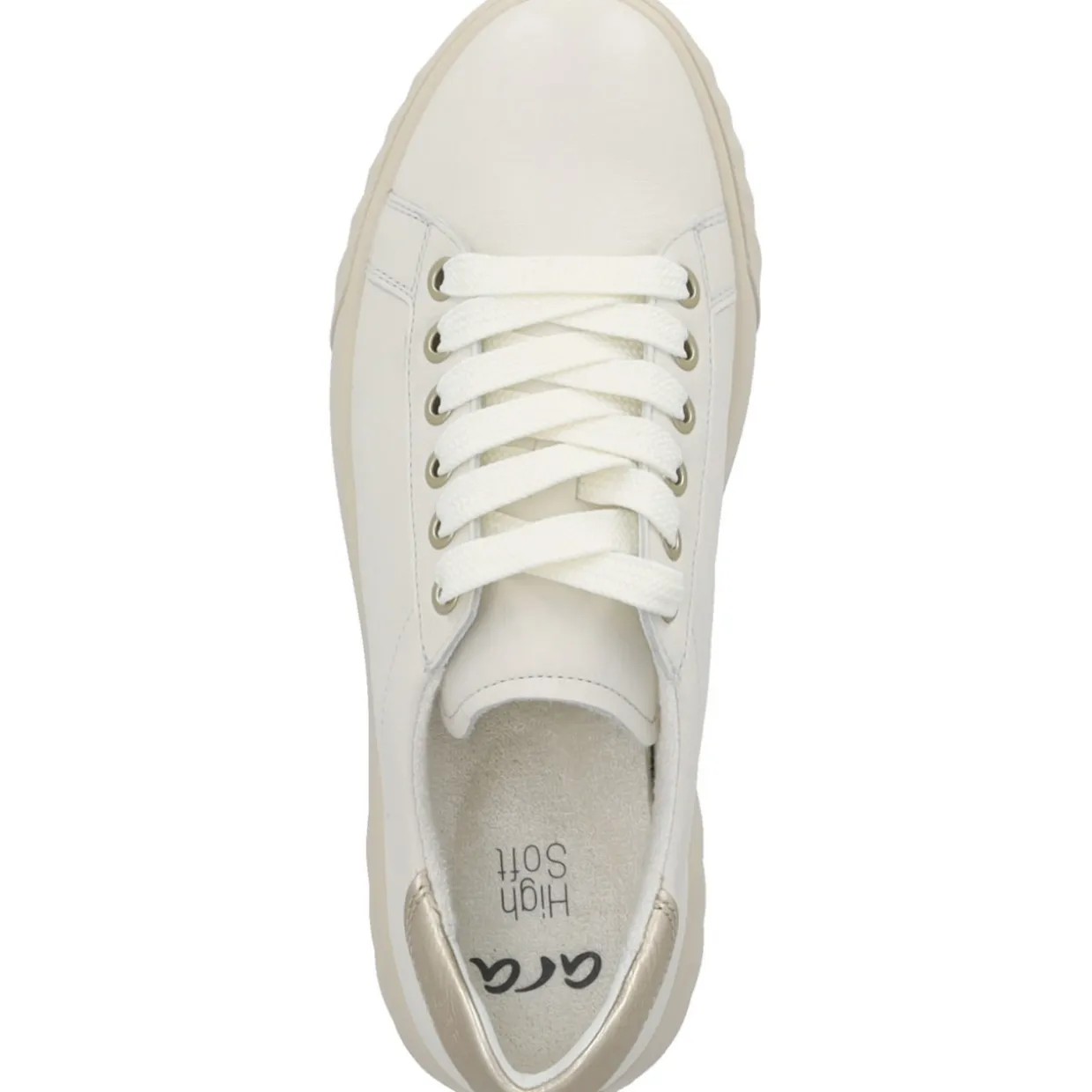 Ara Monaco 46523, Schnürschuhe, Damen, Beige