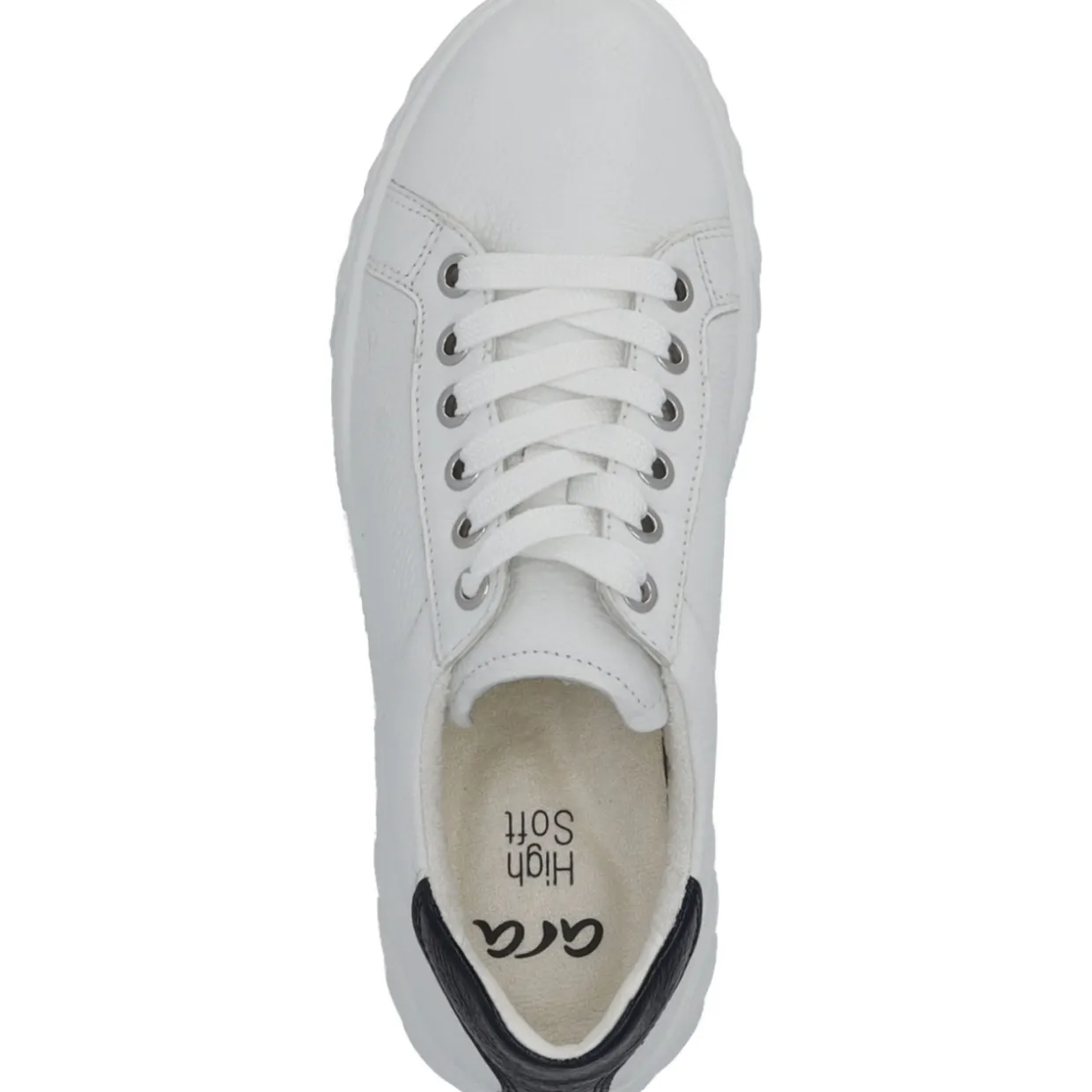 Ara Monaco 46523, Schnürschuhe, Damen, WEISS NIGHT