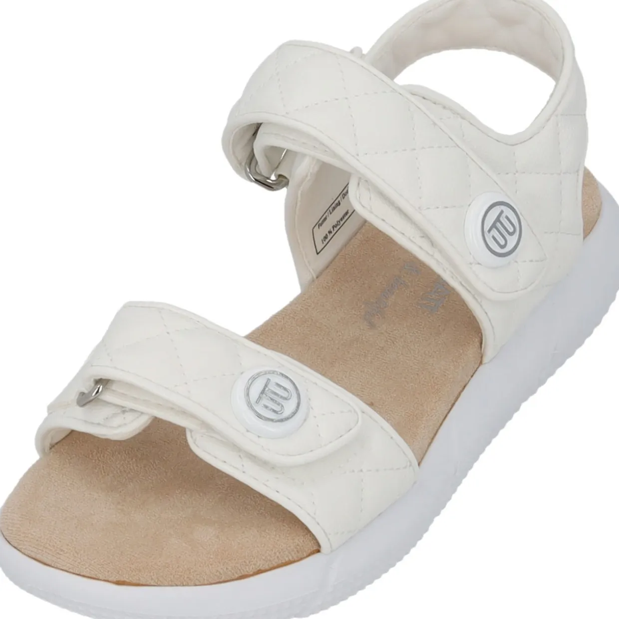 Bagatt A7886, Keilsandaletten, Damen, white