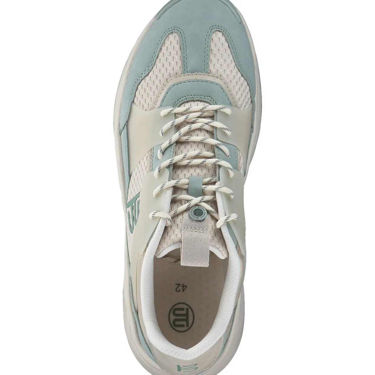 Bagatt AKF01, Schnürschuhe, Damen, beige/blue